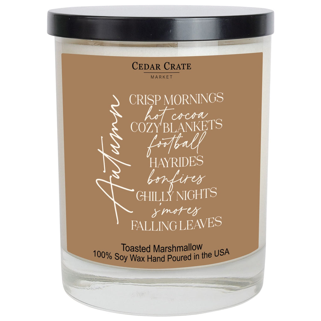 Fall Candle - Autumn Favorite Things - Fall Home Decor