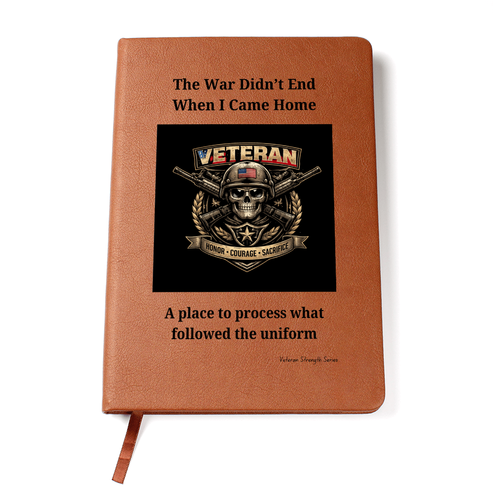 Veteran Honor Journal – The War Didn't End When I Came Home