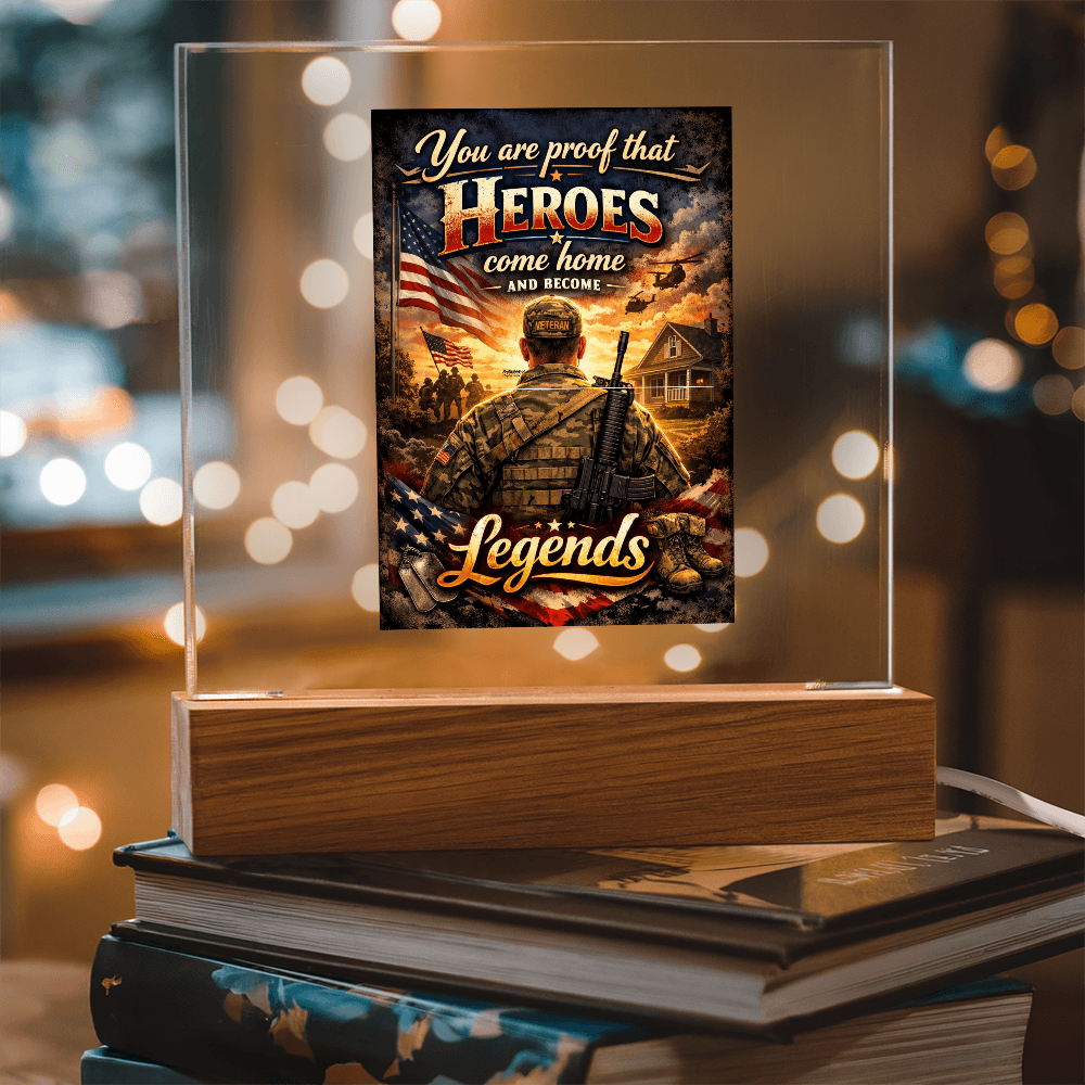 Heroes Come Home – Veteran Tribute Plaque