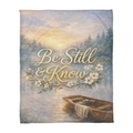 Be Still and Know Christian Blanket – Psalm 46:10