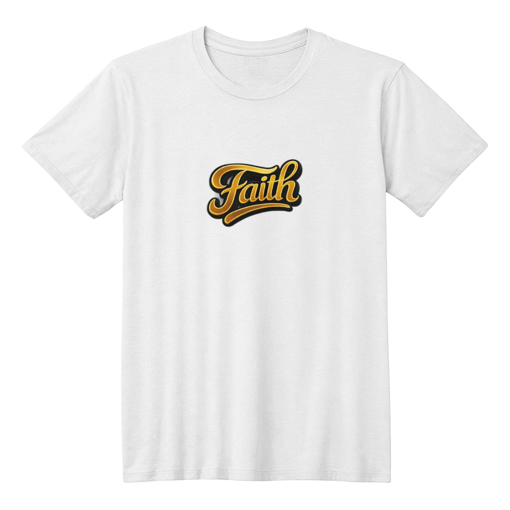 Faith Script Christian T-Shirt