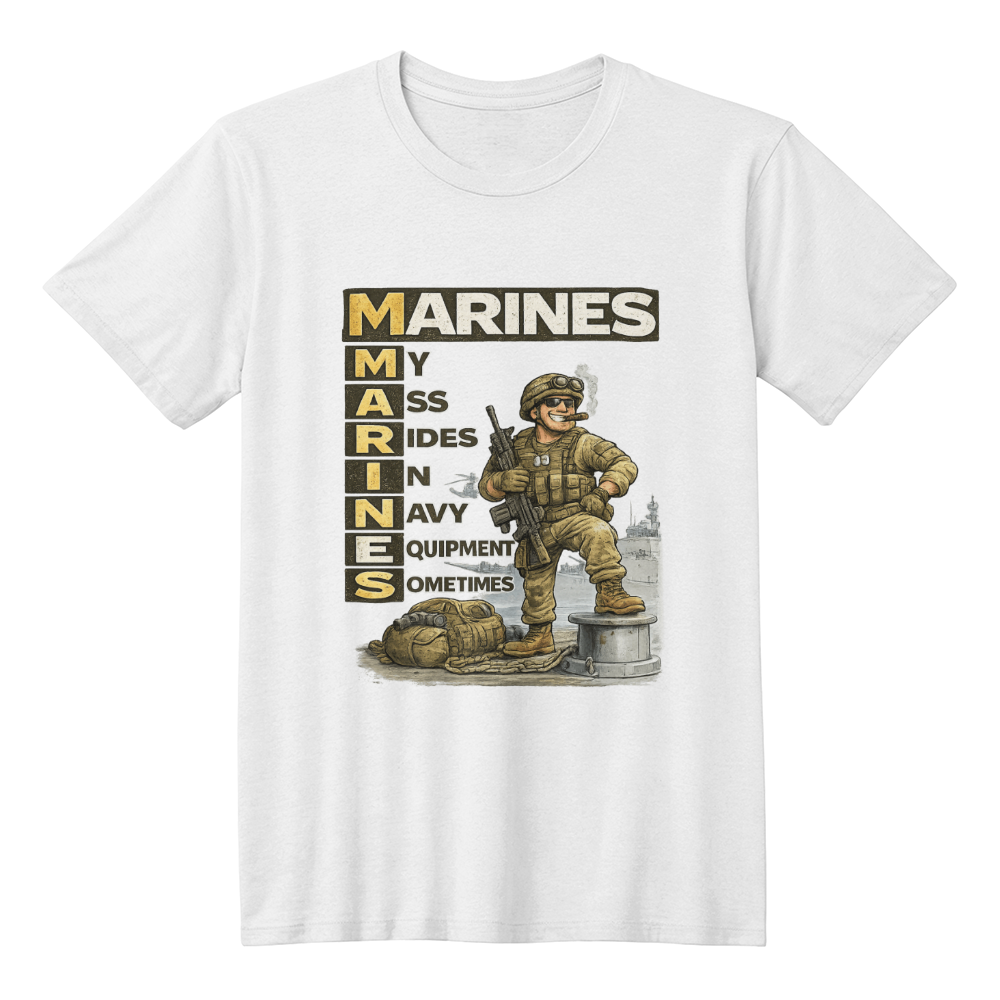 MARINES Acronym Humor Tee