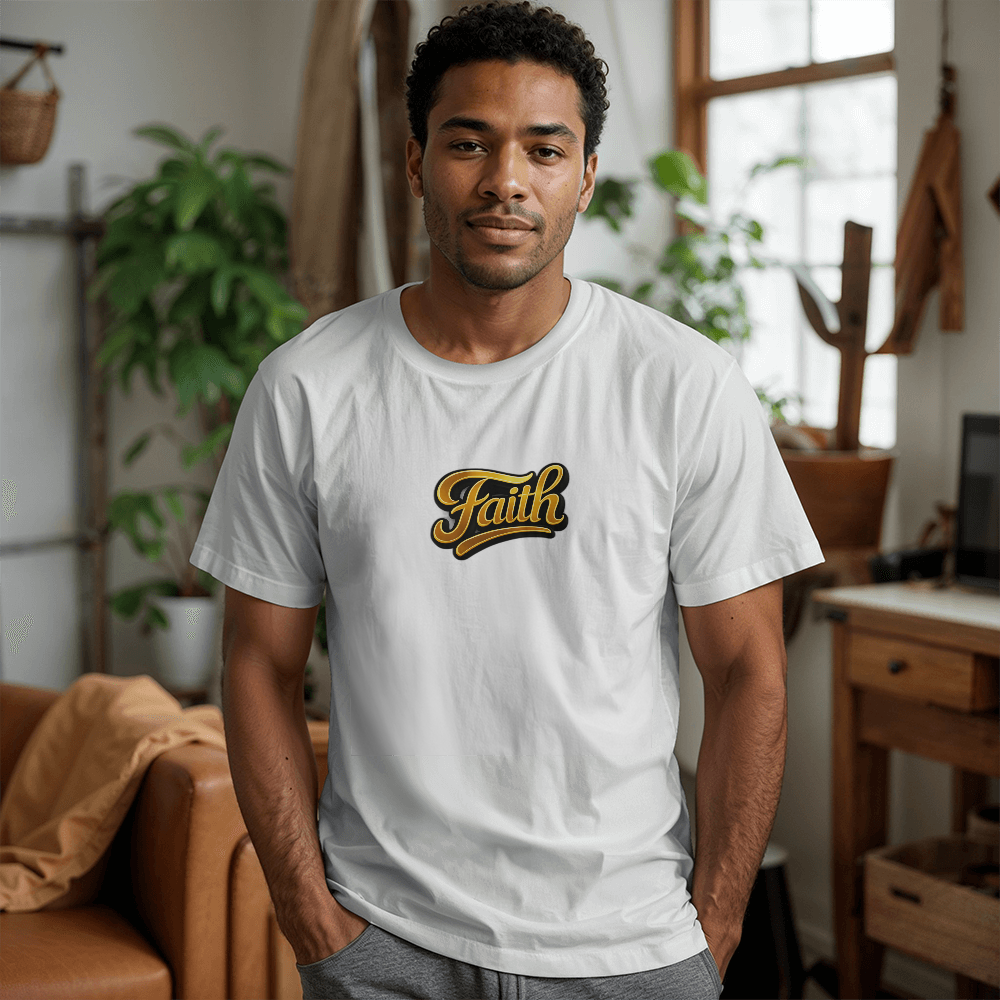 Faith Script Christian T-Shirt