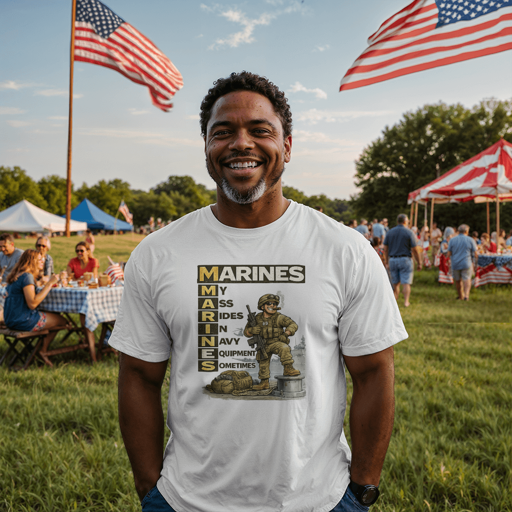 MARINES Acronym Humor Tee
