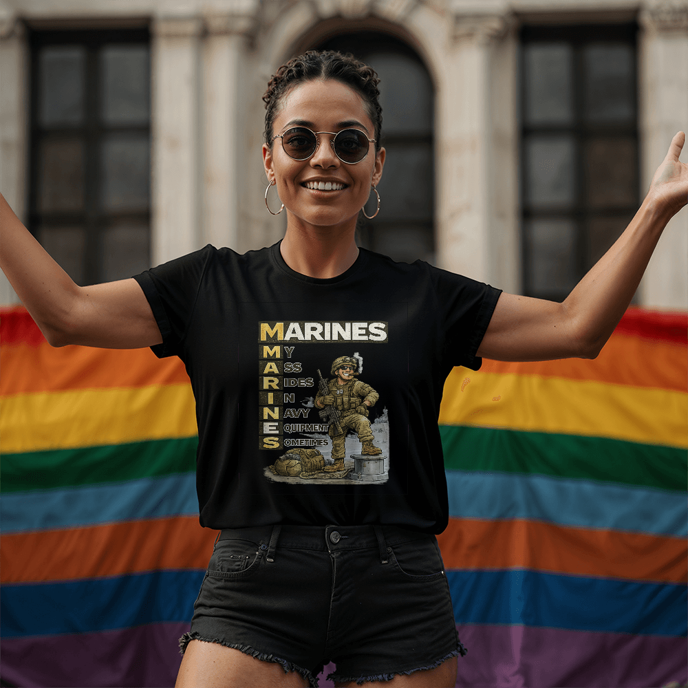 MARINES Acronym Humor Tee