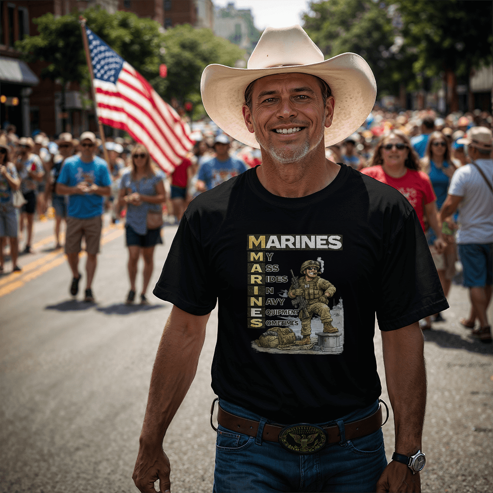 MARINES Acronym Humor Tee