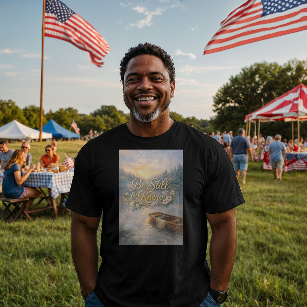 Be Still and Know Christian Shirt – Psalm 46:10