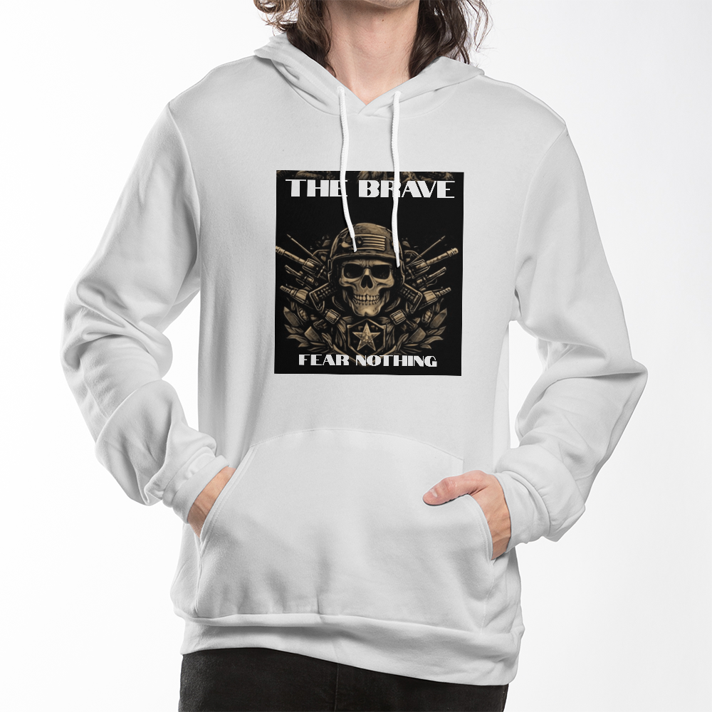 The Brave Fear Nothing – Veteran Strength Hoodie