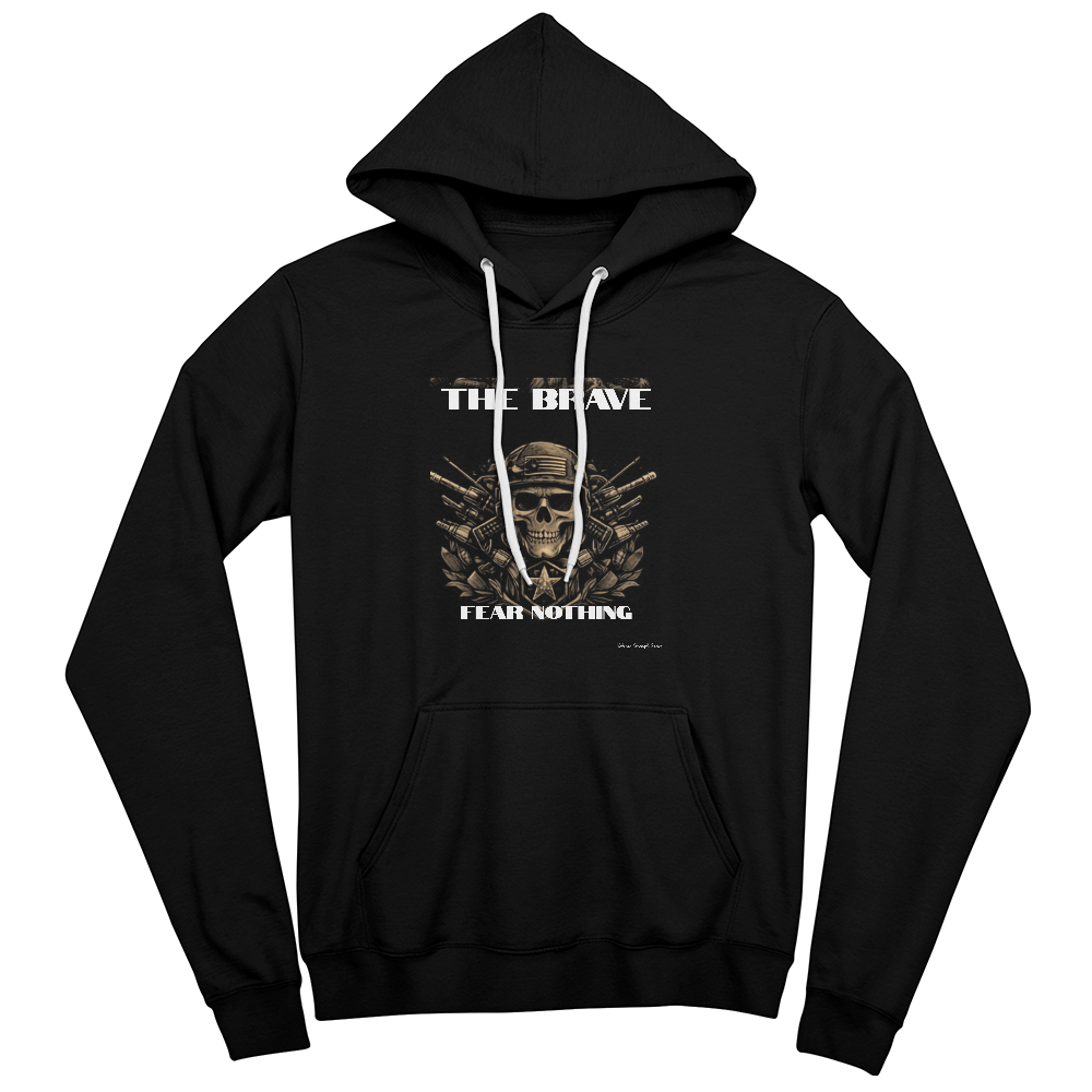 The Brave Fear Nothing – Veteran Strength Hoodie