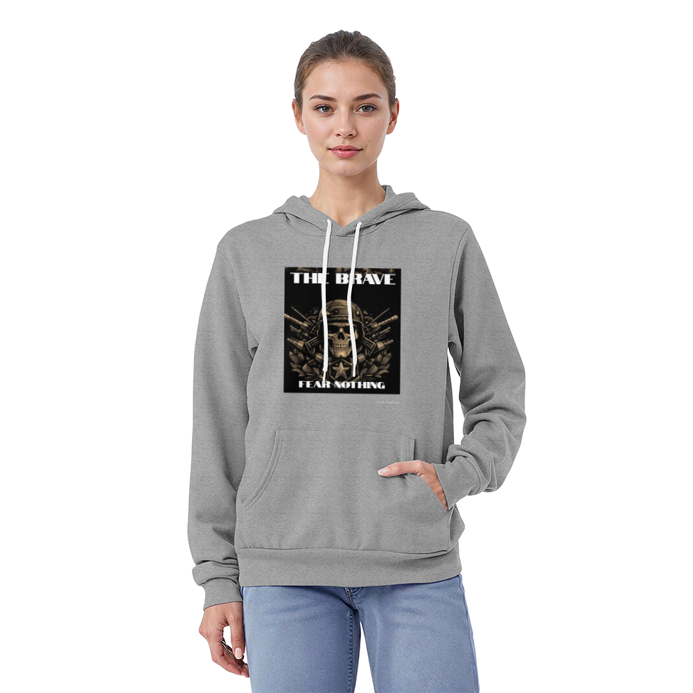 The Brave Fear Nothing – Veteran Strength Hoodie