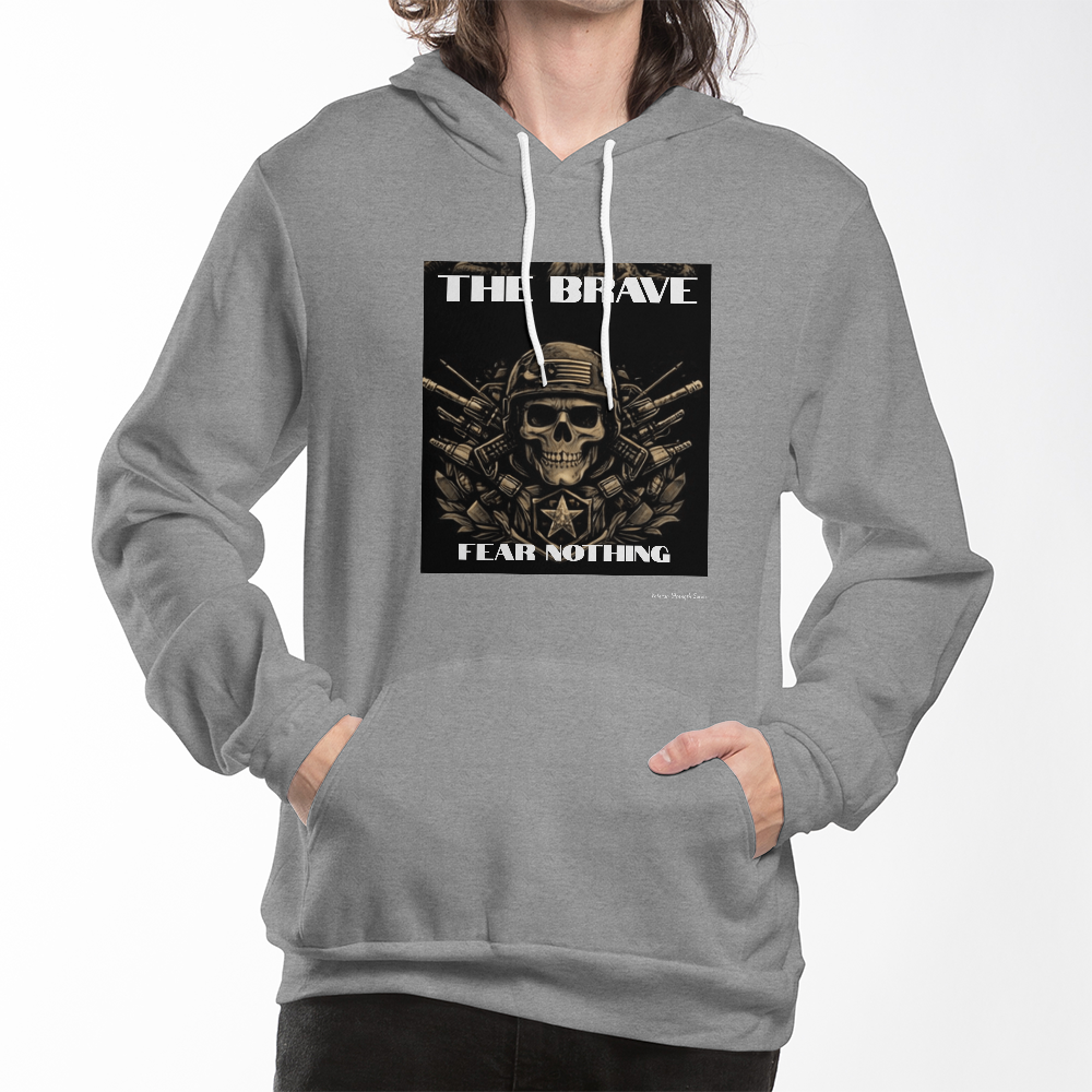 The Brave Fear Nothing – Veteran Strength Hoodie