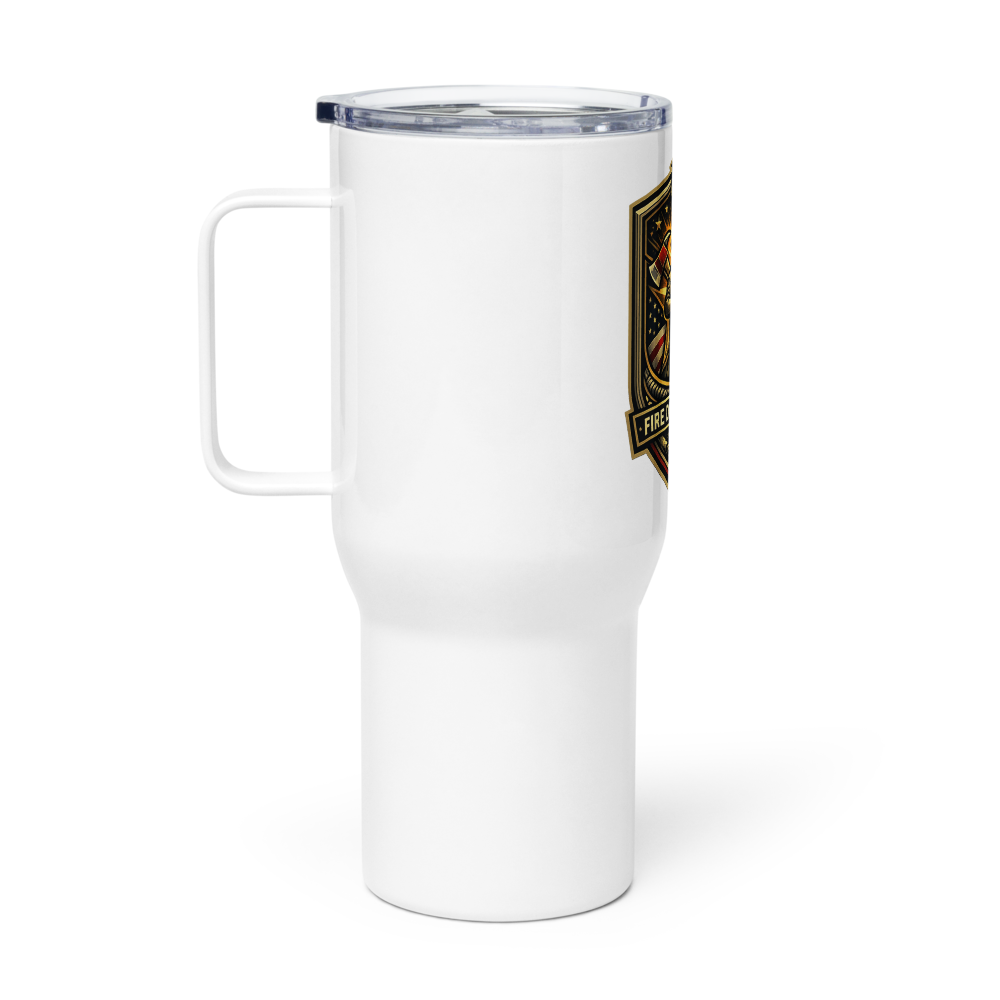 Firefighter Travel Tumbler