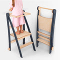 Toddler Tower: Step stool for Kids - Graphite